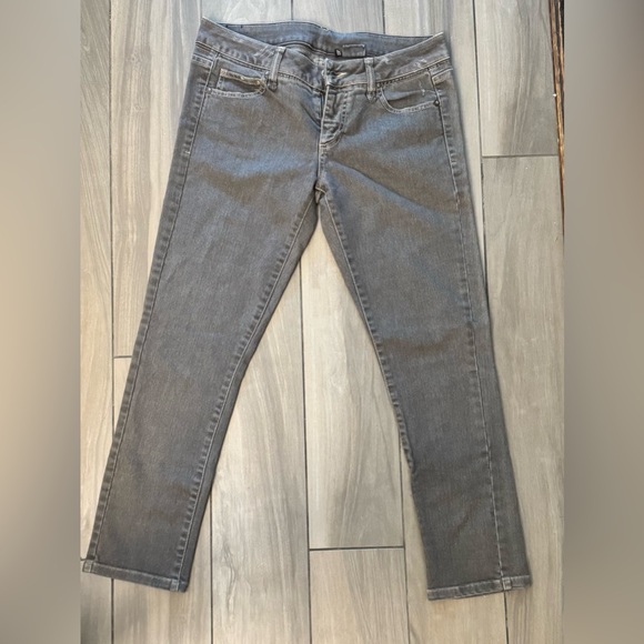 Volcom Gray Jeans with Bold V Stitching - Picture 1 of 6